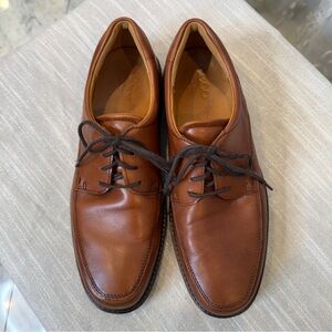 NWOT Ecco Holton Brown Leather Men's Oxfords